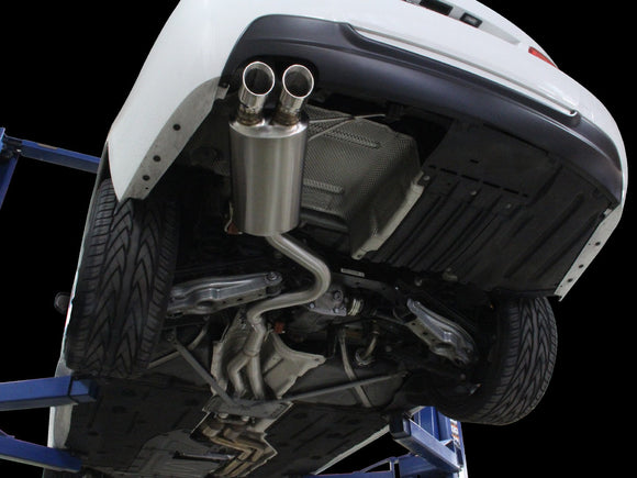 aFe MACHForce Exhaust Cat-Back SS-304 w/ Polished Tips 07-13 BMW 328i (E92/93) L6 3.0L Non-Turbo