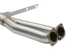 aFe MACHForce XP SS-304 Polish Tip 3.0in-2.5in Dia Cat Back Exhaust 11-13 BMW 335i (E90/E92) 3.0L-4