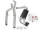aFe MACHForce XP Exhausts Cat-Back SS-304 w/ Black Tips 12-16 BMW 328i/428i (F30/F32) (t) N20-1