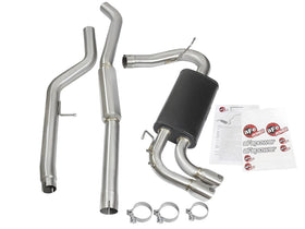 aFe MACHForce XP Exhausts Cat-Back SS-304 w/ Polished Tips 12-16 BMW 328i/428i (F30/F32) (t) N20