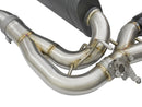 MACH Force-Xp 3 IN to 2-1/2 IN Stainless Downpipe-Back Exhaust w/ Black Tips BMW M2 (F87) 16-18 L6-3.0L (t) N55-5