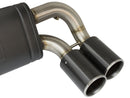 MACH Force-Xp 304 Stainless Steel Downpipe-Back Exhaust w/ Carbon Fiber Tips BMW M2 (F87) 16-18 L6-3.0L (t) N55-8