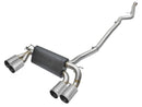 MACH Force-Xp 304 Stainless Steel Downpipe-Back Exhaust w/ Polish Tips BMW M2 (F87) 16-18 L6-3.0L (t) N55-2