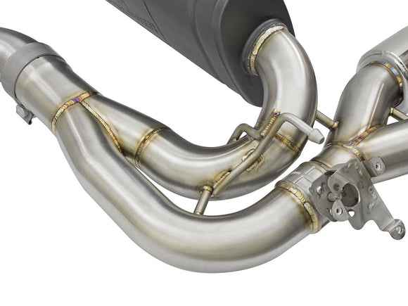 MACH Force-Xp 304 Stainless Steel Downpipe-Back Exhaust w/ Polish Tips BMW M2 (F87) 16-18 L6-3.0L (t) N55