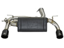 aFe MACHForce XP 16-17 BMW 340i/iX 440i/iX L6-3.0L (t) SS Axle-Back Exhaust w/Black Tip-3