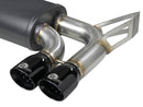 aFe MACH ForceXP 2.5 IN 304 Stainless Steel Cat-Back Exhaust System w/ Black Tips 01-06 BMW M3 (E46)-3