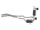 aFe MACH ForceXP 2.5 IN 304 Stainless Steel Cat-Back Exhaust System w/ Black Tips 01-06 BMW M3 (E46)-2