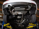 aFe MACHForce XP 3in to 2.5in 304 SS Cat-Back Exhaust w/ Polished Tips 14-16 BMW M235i-5