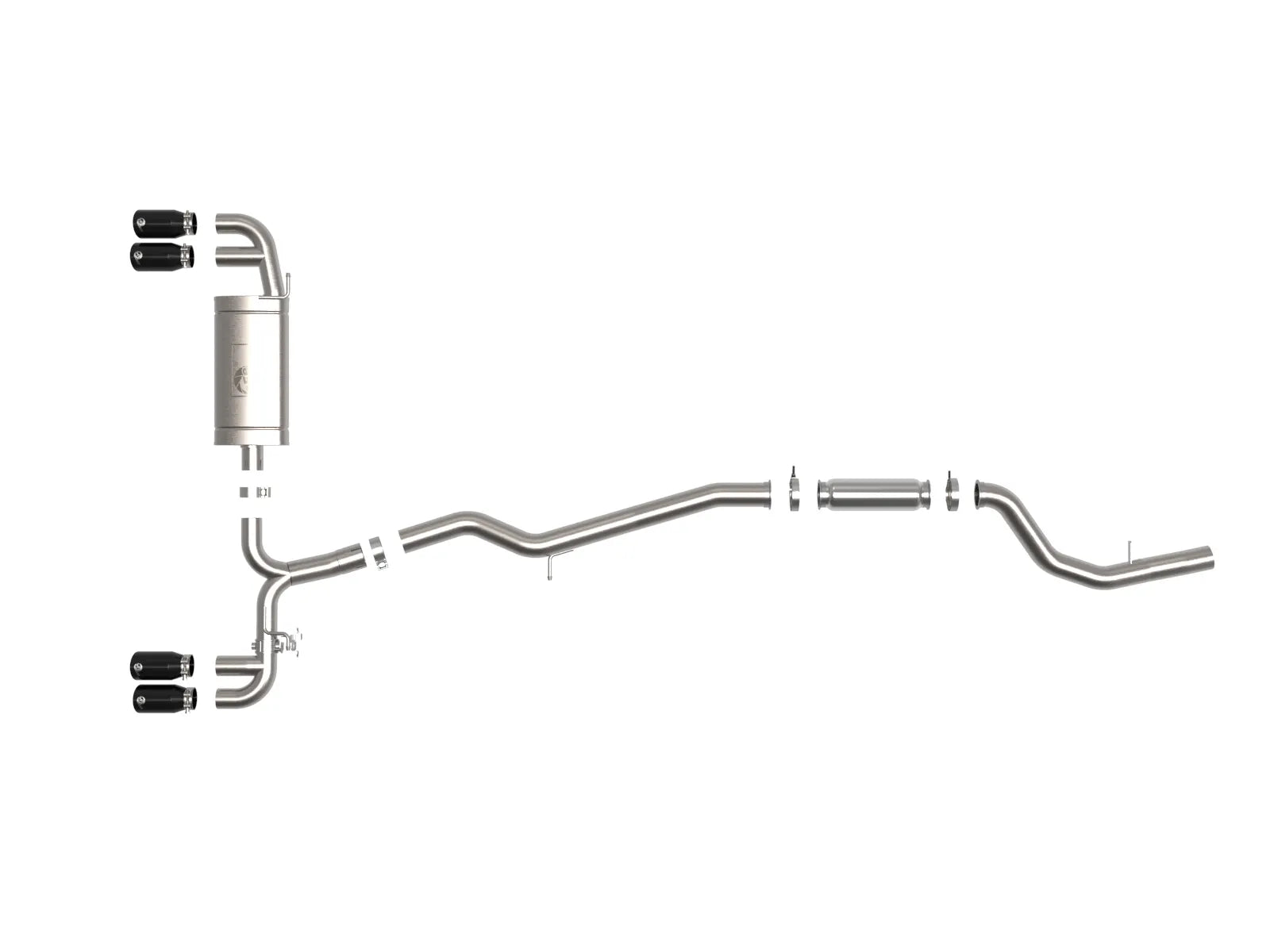 MACH Force-Xp 3 IN to 2-1/2 IN 304 Stainless Steel Cat-Back Exhaust BMW Z4 M40i (G29) 19-25 L6-3.0L (t) B58