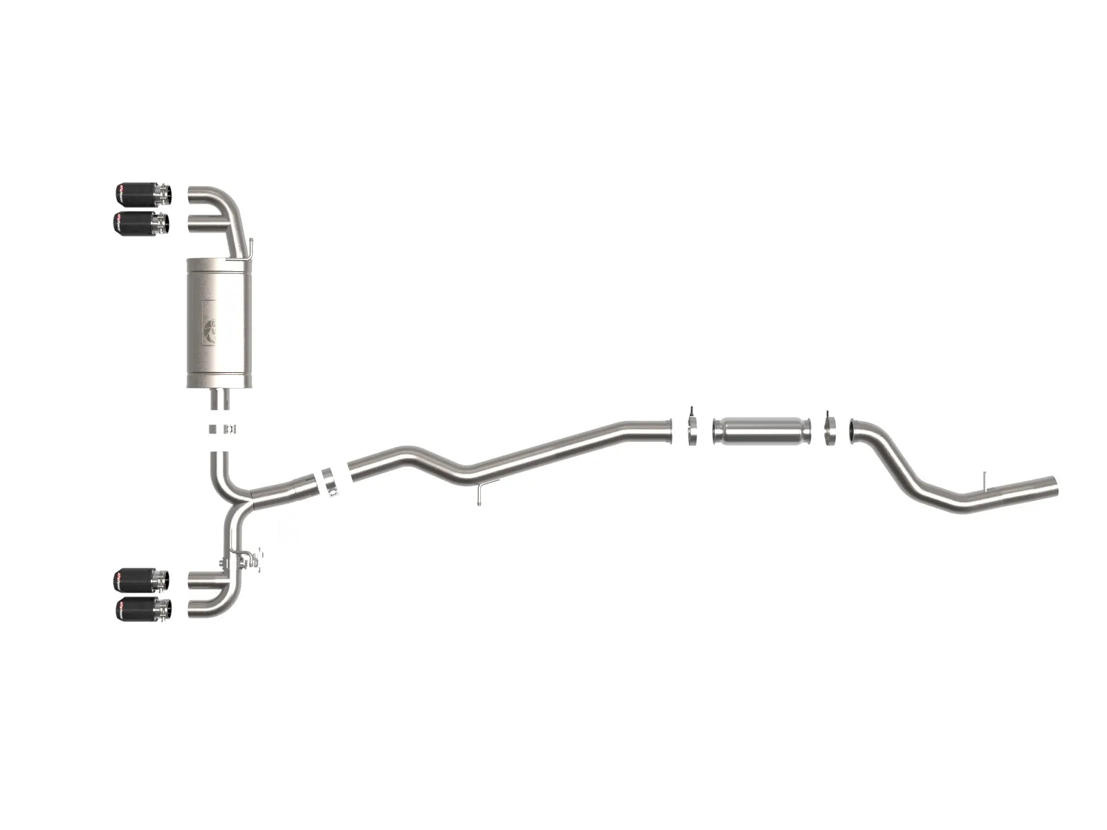 MACH Force-Xp 3 IN to 2-1/2 IN 304 Stainless Steel Cat-Back Exhaust BMW Z4 M40i (G29) 19-25 L6-3.0L (t) B58