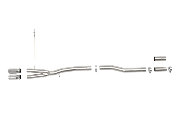 MACH Force-Xp 3 IN to 2-1/2 IN 304 Stainless Steel Cat-Back Exhaust MINI Cooper S 14-24/Cooper S JCW Hardtop 15-24 L4-2.0L (t) 2-Door