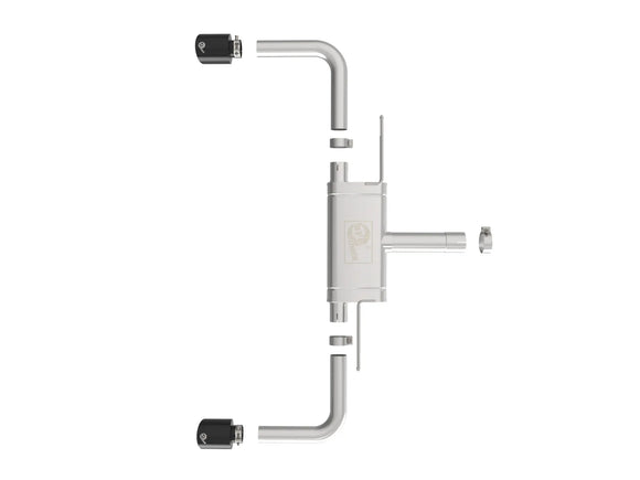 MACH Force-Xp 3 IN to 2-1/2 IN 304 Stainless Steel Axle-Back Exhaust System