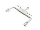 MACH Force-Xp 3 IN to 2-1/2 IN 304 Stainless Steel Axle-Back Exhaust System-1