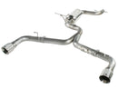 aFe MACHForce XP Exhaust 304SS Cat-Back w/ Polished Tips 12-13 VW Beetle L4 2.0L (t)-1