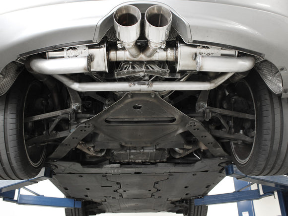 aFe ELITE 05-12 Porsche Boxster S (987.1-987.2) H6 3.4L 304SS Dual Cat-Back w/Dual Polished Tip Exht