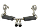 aFe MACHForce-Xp 2in 304 SS Cat-Back Exhaust w/Polished Tips 13-16 Porsche Boxster/Cayman 2.7L/3.4L-2