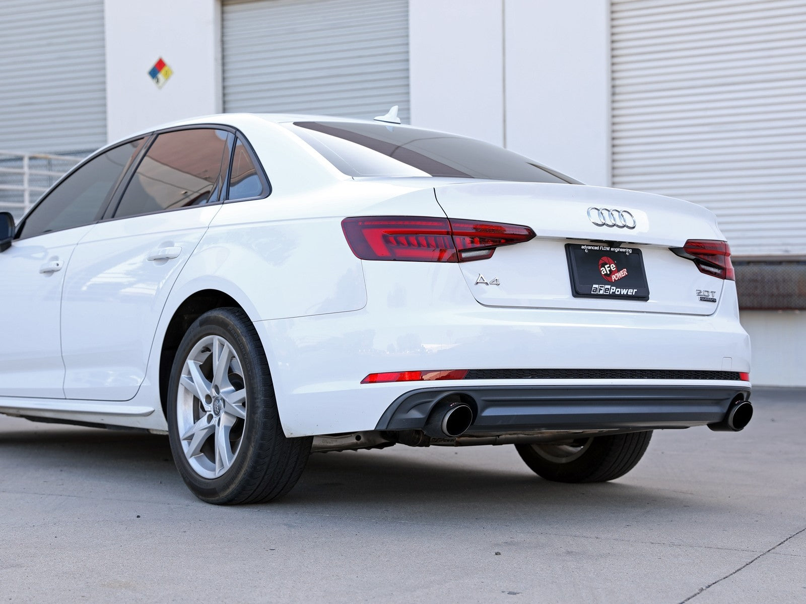 aFe 17-19 Audi A4 (B9) MACH Force-Xp 3in to 2.5in 304 SS Cat-Back Exhaust System-Dual SS Tips