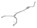 aFe 17-19 Audi A4 (B9) MACH Force-Xp 3in to 2.5in 304 SS Cat-Back Exhaust System-Dual Polished Tips-1