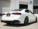 aFe 18-20 Audi RS5 Coupe MACH Force-Xp 3in to 2.5in 304 SS Axle-Back Exhaust System-Quad Carbon Tips-6