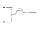afe 19-21 VW Jetta GLI (MKVII) L4-2.0L (t) MACH Force-Xp 304 SS Cat-Back Exhaust System Carbon Tips-2