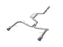 afe 19-21 VW Jetta GLI (MKVII) L4-2.0L (t) MACH Force-Xp 304 SS Cat-Back Exhaust System Blue Tips-1