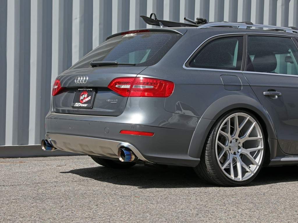 Afe MACH Force-Xp 3 IN To 2-1/2 IN 304 Stainless Steel Cat-Back Exhaust System - Audi B8 Allroad