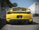 AFe Mach Force-Xp 2-1/4 IN To 2-1/2 IN 304 Stainless Steel Cat-Back Exhaust System - Porsche Cayman 718 GT4-7