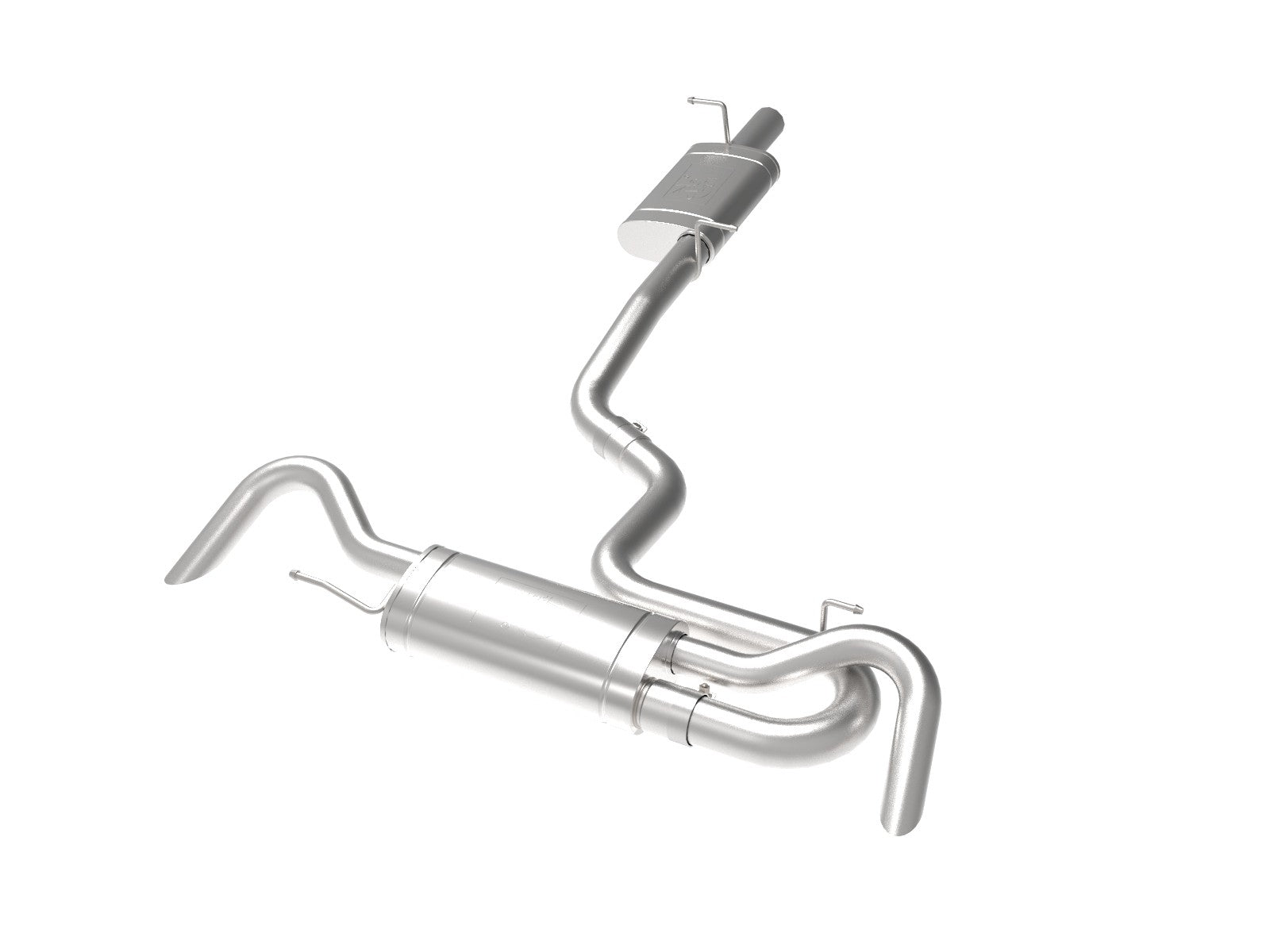 AFe Mach Force-XP 3" To 2-1/2" 304 Stainless Steel Hi-Tuck Cat-Back Exhaust System - VW / 2.0 / 3.6 / Atlas | 49-36452