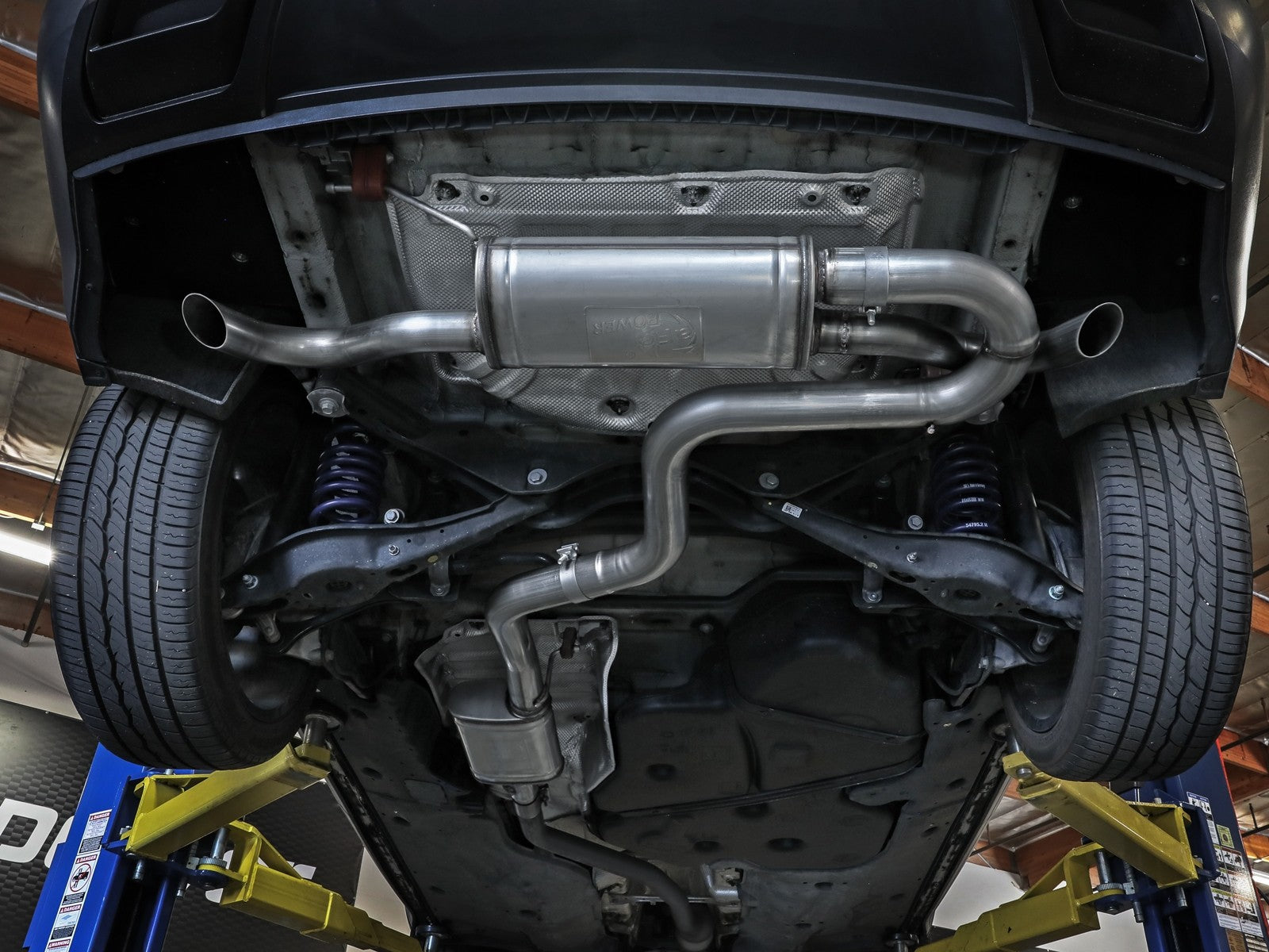 AFe Mach Force-XP 3" To 2-1/2" 304 Stainless Steel Hi-Tuck Cat-Back Exhaust System - VW / 2.0 / 3.6 / Atlas | 49-36452