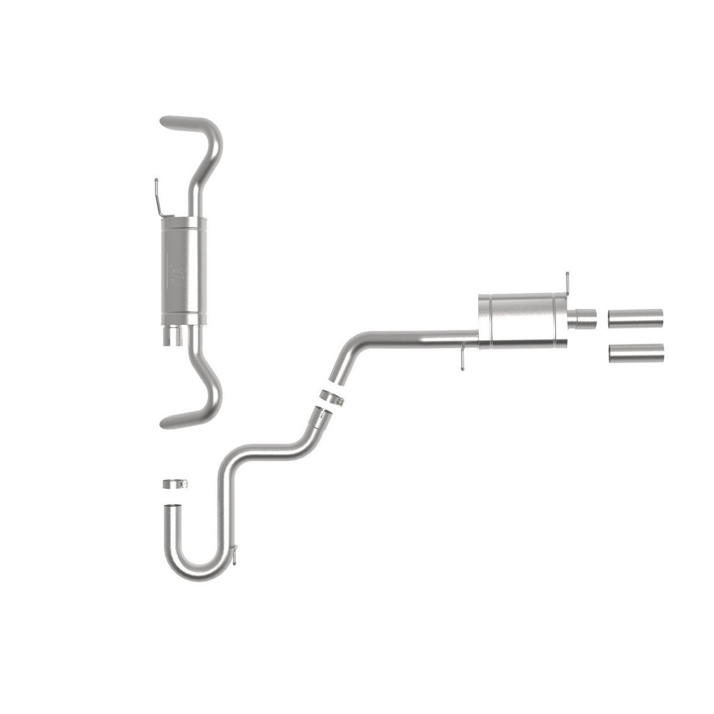 AFe MACH Force-Xp 3 IN To 2-1/2 IN 304 Stainless Steel Hi-Tuck Cat-Back Exhaust System - VW / 2.0T / 3.6L / Atlas Cross Sport | 49-36453