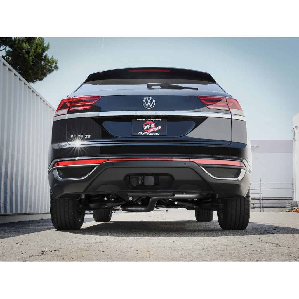 AFe MACH Force-Xp 3 IN To 2-1/2 IN 304 Stainless Steel Hi-Tuck Cat-Back Exhaust System - VW / 2.0T / 3.6L / Atlas Cross Sport | 49-36453