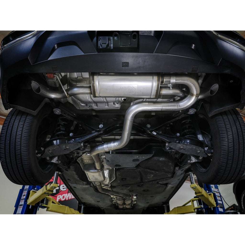 AFe MACH Force-Xp 3 IN To 2-1/2 IN 304 Stainless Steel Hi-Tuck Cat-Back Exhaust System - VW / 2.0T / 3.6L / Atlas Cross Sport | 49-36453