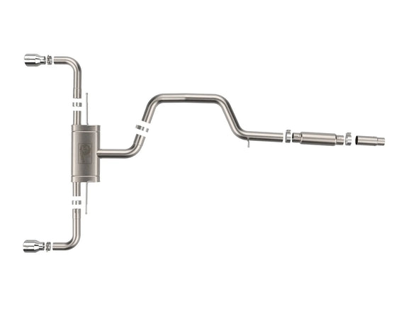 MACH Force-Xp 3 IN to 2-1/2 IN 304 Stainless Steel Cat-Back Exhaust System Volkswagen GTI (MKVIII) 22-25 L4-2.0L (t)