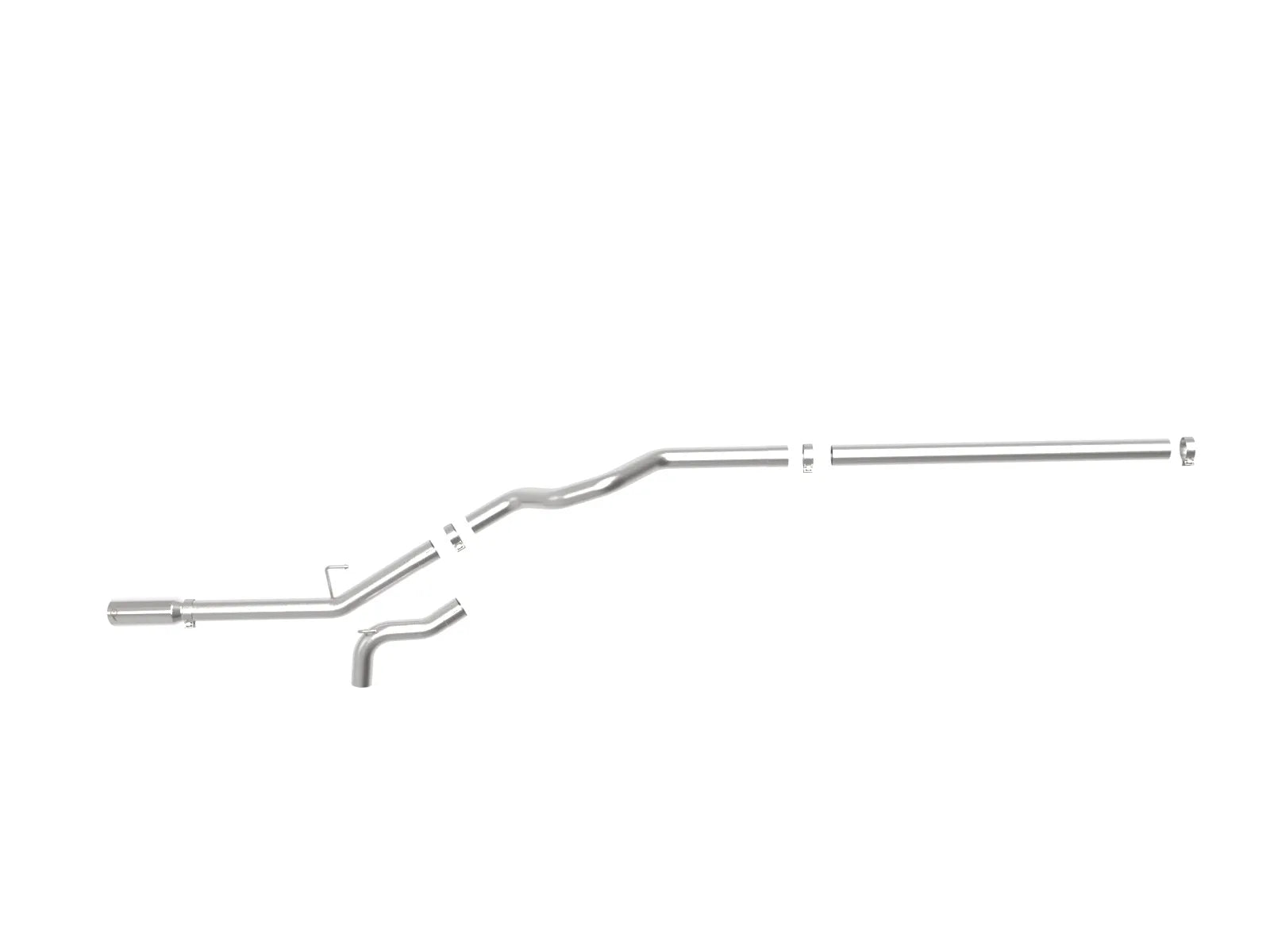 Vulcan Series 3 IN 304 Stainless Steel DPF-Back Exhaust System w/ Polished Tip Mercedes-Benz Sprinter 2500/3500 10-25 L4/V6 (td) - 0