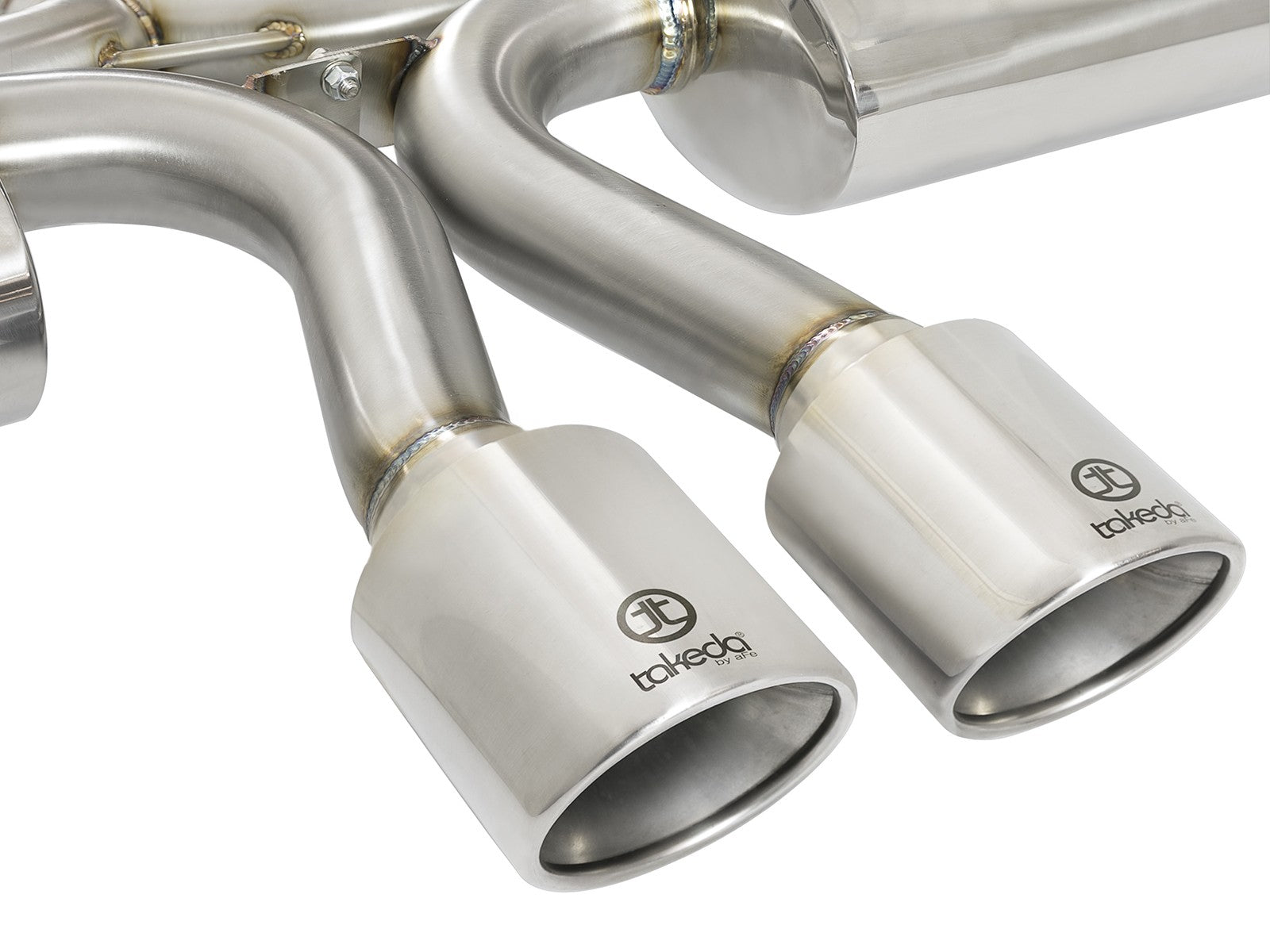 aFe Takeda 3in 304 SS Cat-Back Exhaust System w/ Polished Tips 2017 Honda Civic Si I4 1.5L - 0