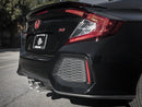 aFe Takeda 3in 304 SS Cat-Back Exhaust System w/ Polished Tips 2017 Honda Civic Si I4 1.5L-5
