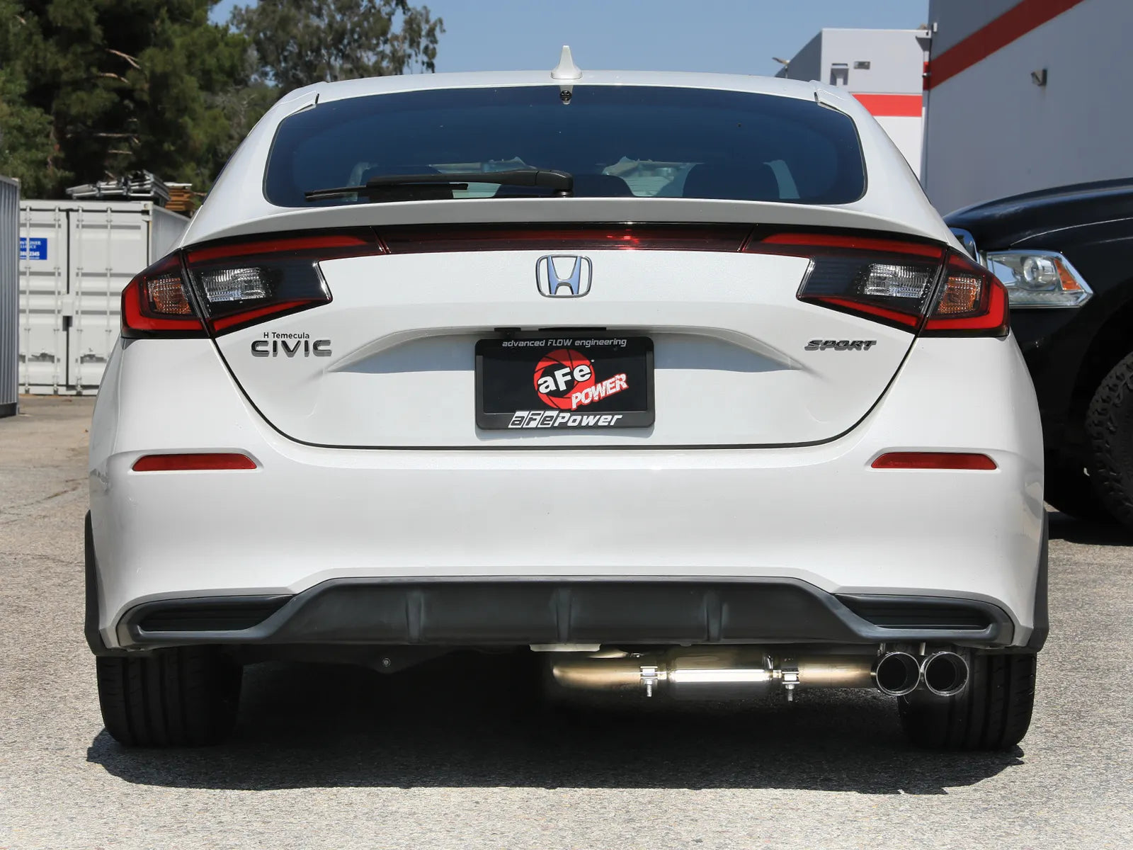 Takeda 2-1/2 IN 304 Stainless Steel Cat-Back Exhaust System Honda Civic Sport Hatchback 22-25 L4-2.0L