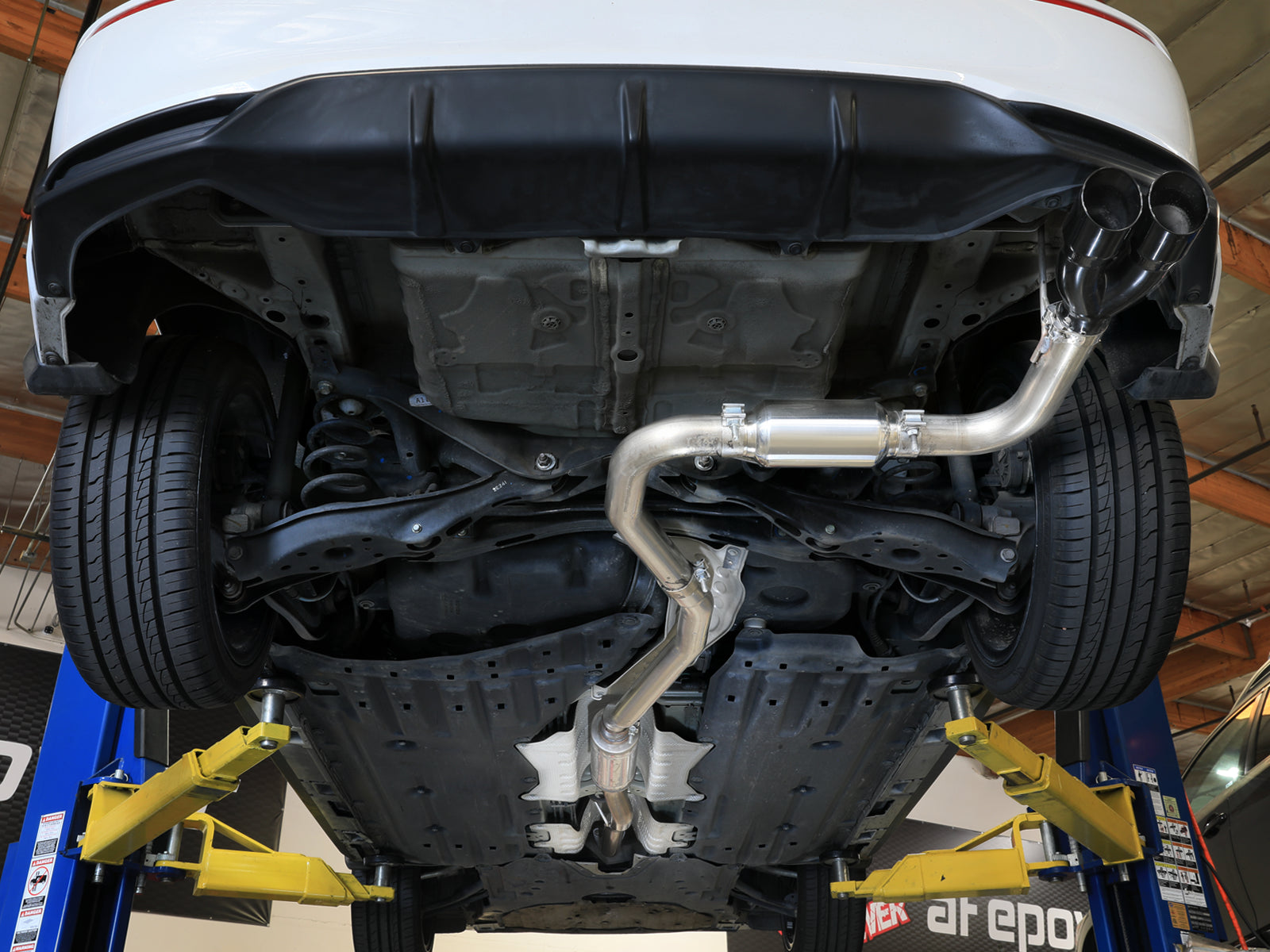 Takeda 2-1/2 IN 304 Stainless Steel Cat-Back Exhaust System Honda Civic Sport Hatchback 22-25 L4-2.0L