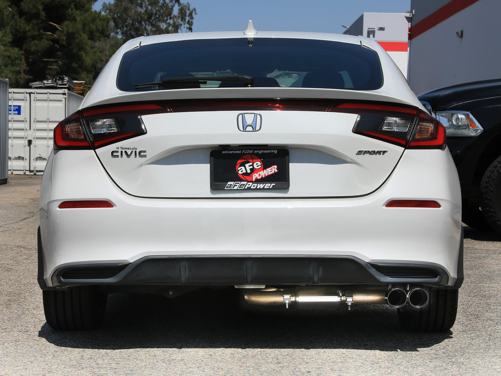 Takeda 2-1/2 IN 304 Stainless Steel Cat-Back Exhaust System Honda Civic Sport Hatchback 22-25 L4-2.0L