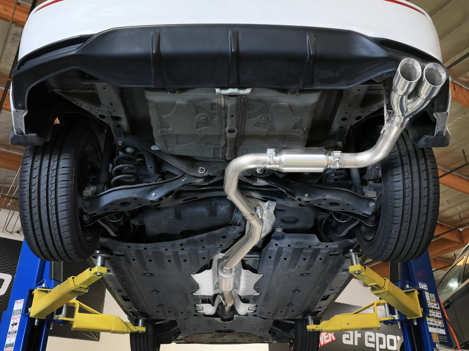 Takeda 2-1/2 IN 304 Stainless Steel Cat-Back Exhaust System Honda Civic Sport Hatchback 22-25 L4-2.0L