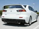 aFe Takeda Exhaust 304SS Dual Cat-Back w/ Polished Tips 08-13 Mitsubishi Lancer Evo X L4 2.0L Turbo-7