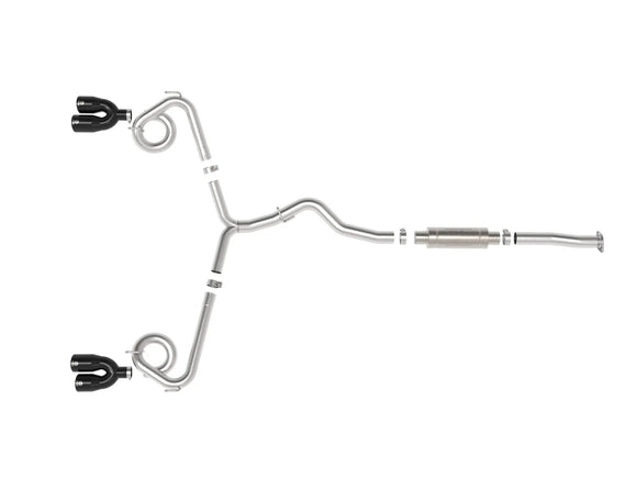 Takeda 3 IN to 2-1/2 IN 304 Stainless Steel Cat-Back Exhaust System Subaru WRX/STI 15-21 H4-2.0/2.5L (t)