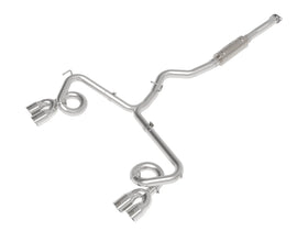 Takeda 3 IN to 2-1/2 IN 304 Stainless Steel Cat-Back Exhaust System Subaru WRX/STI 15-21 H4-2.0/2.5L (t)