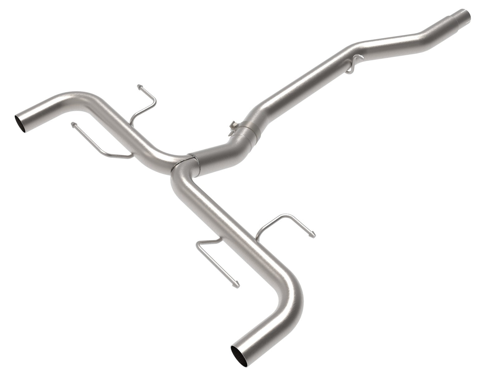 aFe 17-21 Alfa Romeo Giulia L4-2.0L (t) Mach Force-Xp 2in to 2-1/2in 304SS Axle-Back Exhaust