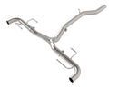 MACH Force-Xp 3 IN to 2-1/2 IN 304 Stainless Steel Axle-Back Exhaust System Alfa Romeo Stelvio 17-26 L4-2.0L (t)-1