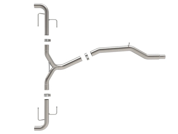 MACH Force-Xp 3 IN to 2-1/2 IN 304 Stainless Steel Axle-Back Exhaust System Alfa Romeo Stelvio 17-26 L4-2.0L (t)