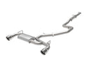 aFe Power Cat Back Exhaust - 19-20 Hyundai Veloster N L4-2.0L (t) w/ Polished Tips-1