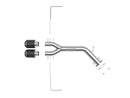 aFe Takeda 3in-2.5in 304 SS Axle-Back Exhaust w/ Carbon Tip 19-20 Hyundai Veloster I4-1.6L(t)-4