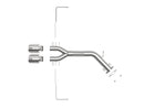aFe Takeda 3in-2.5in 304 SS Axle-Back Exhaust w/Polished Tip 19-20 Hyundai Veloster I4-1.6L(t)-4