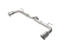 aFe Takeda 2-1/2in 304 SS Axle-Back Exhaust w/ Polished Tips 14-18 Mazda 3 L4 2.0L/2.5L-1